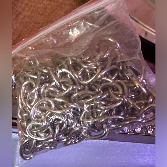 Evening Purse Rhinestones Galore and Dangling - Picture 12 of 16